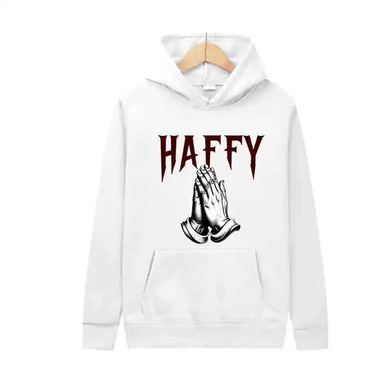 Letter Print Hoodie Y2K Streetwear Pullover Sweatshirt