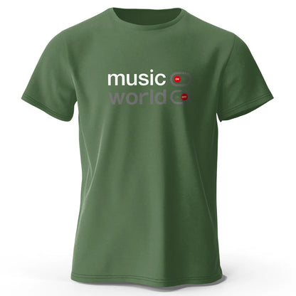 Music World Graphic T Shirt Oversized Cotton Unisex Tee