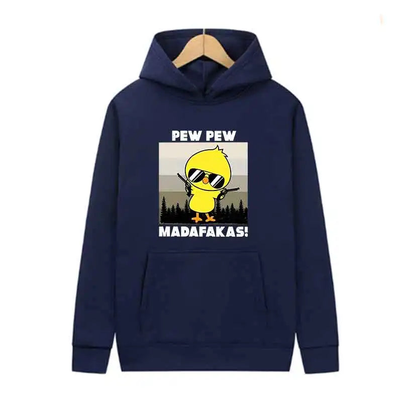 Chicken Graphic Hoodie Casual Unisex Pullover Sweatshirt