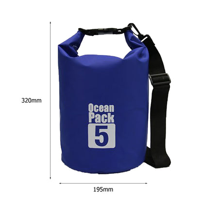 Waterproof Dry Bag – Foldable Roll-Top Pack 2L 3L 5L 10L 15L