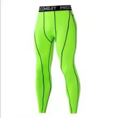 Men's Compression Leggings – Running Workout Tight Pants