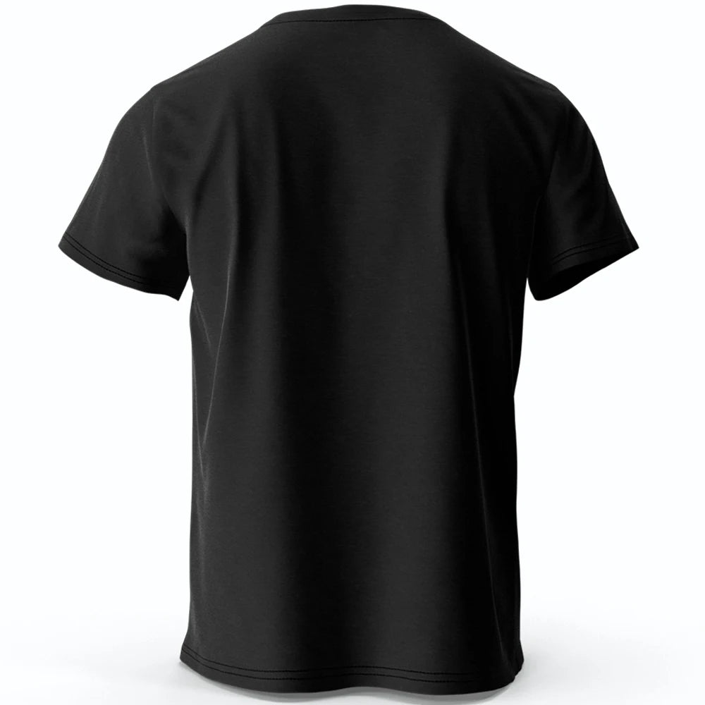 Cute Cat Doodle Graphic Cotton T Shirt Unisex Casual Short Sleeve Tee