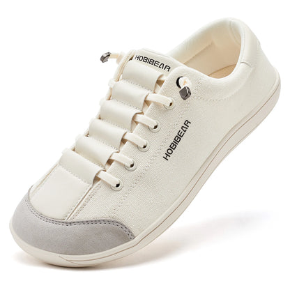 Barefoot Shoes Wide Toe Box Unisex Canvas Sneakers by Hobibear