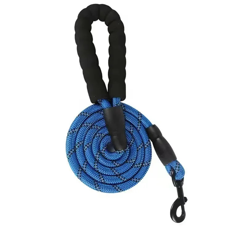 Reflective Dog Leash with Padded Handle – Heavy Duty Rope