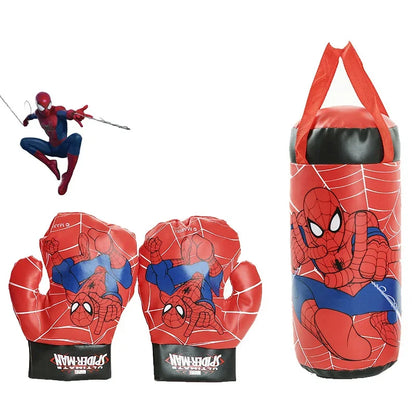 Spider-Man Kids Boxing Set – Punching Bag & Gloves