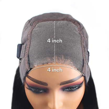 Deep Wave Glueless Wig – Human Hair, Pre-Cut Lace, Ready to Wear