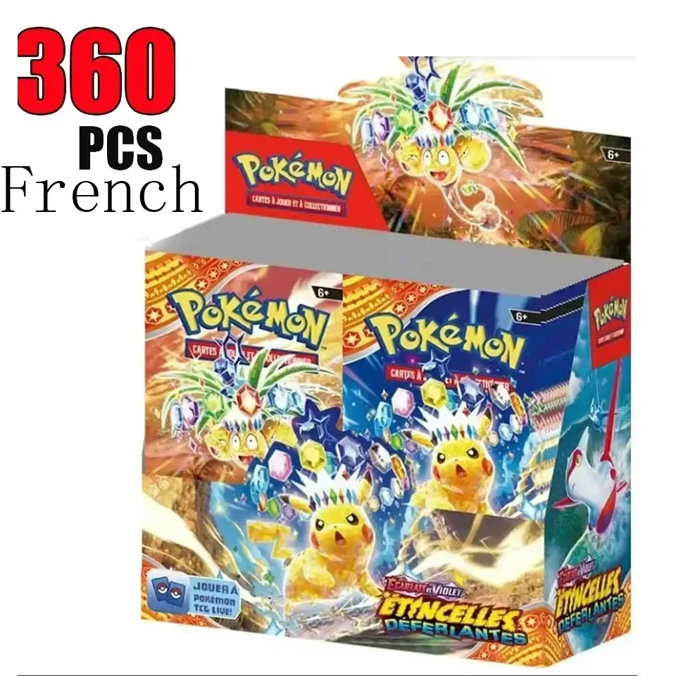French Pokemon Cards 360 Pieces Booster Box Set