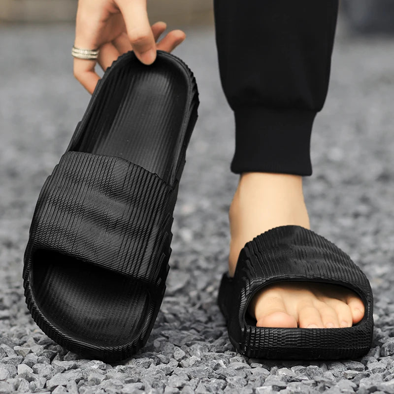 Unisex EVA Slide Sandals – Lightweight Non-Slip Beach Slippers