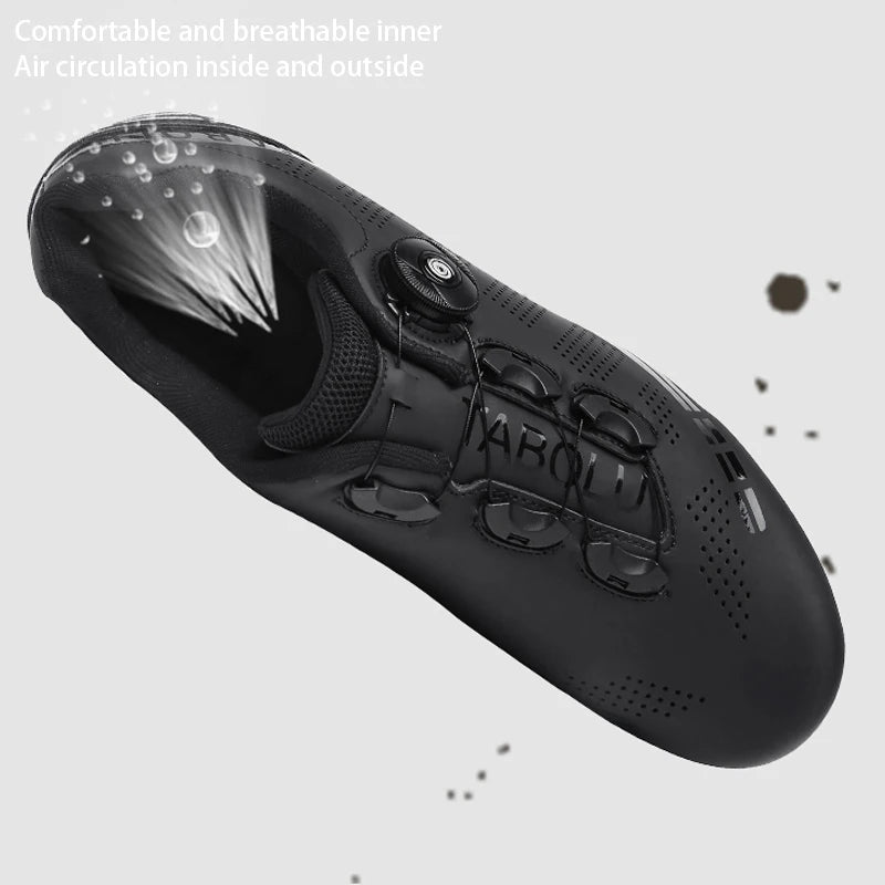 Road Bike Cycling Shoes for Men & Women – SPD Self-Locking Cleats