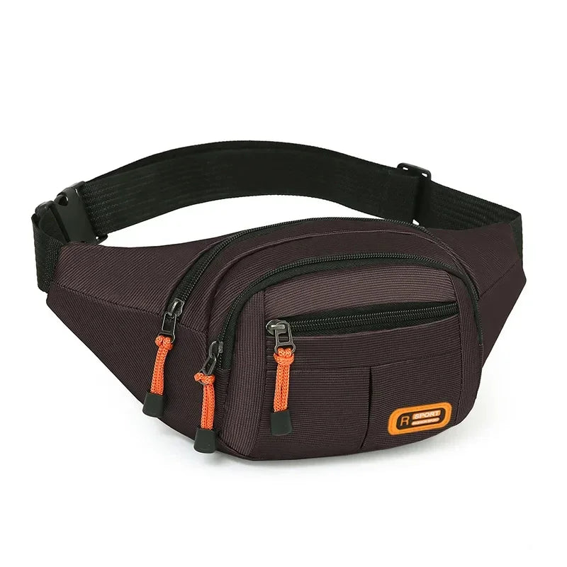 Waterproof Fanny Pack – Large Capacity Oxford Waist Bag
