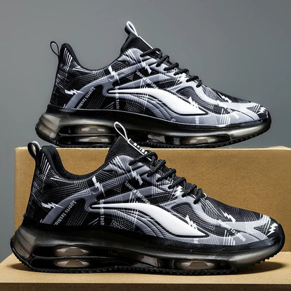 Men's Air Cushion Sneakers – Stylish Non-Slip Athletic Running Shoes