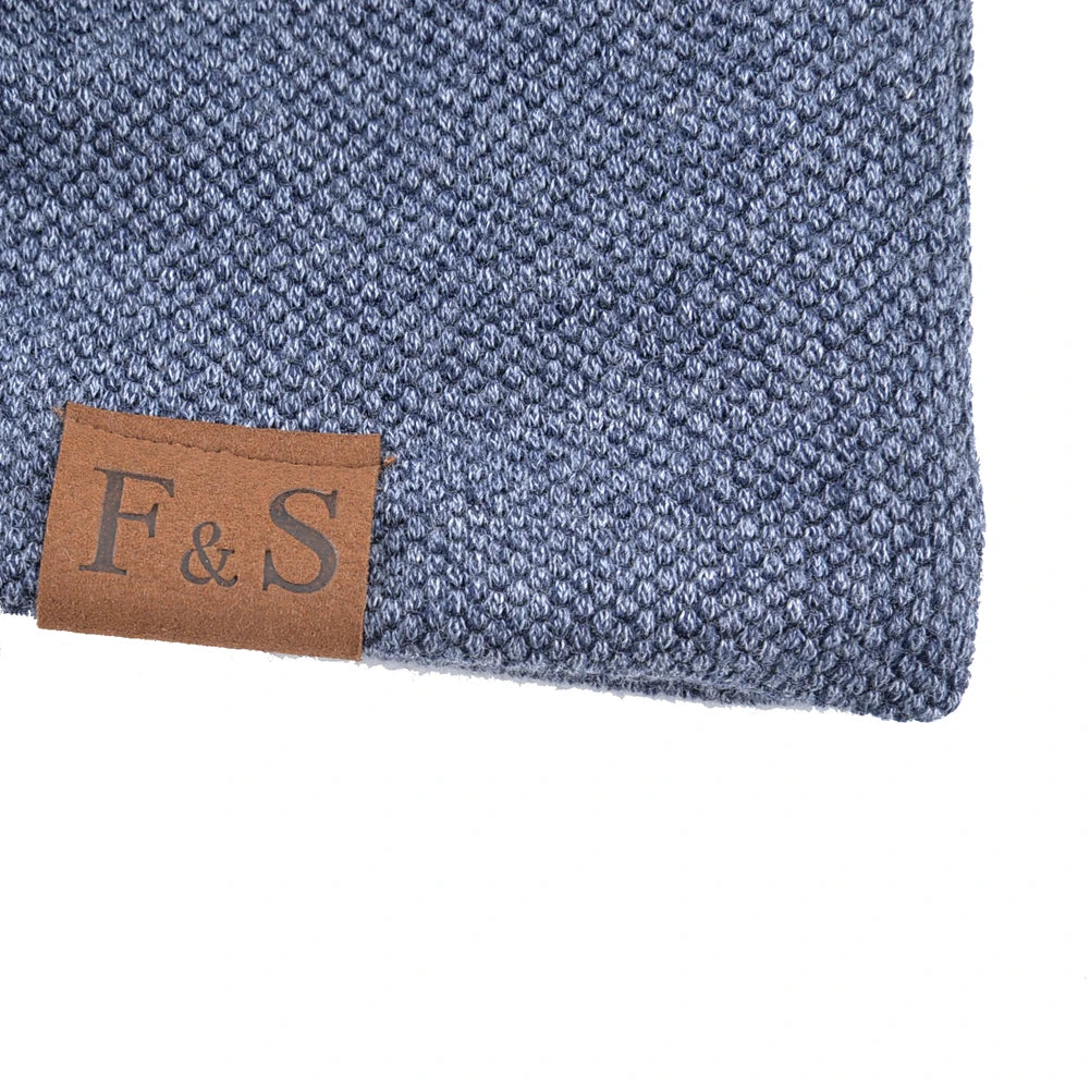 Slouchy Knit Beanie – Soft Breathable Unisex Skull Cap