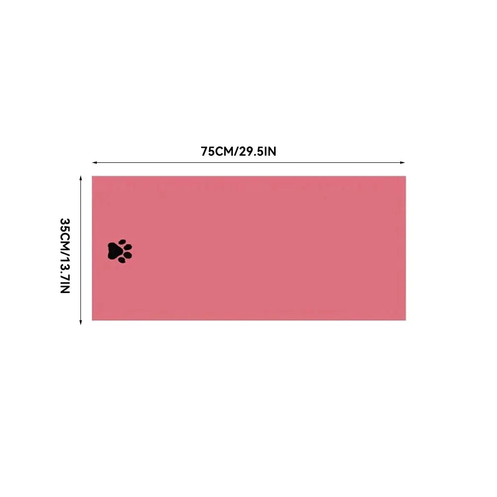 Microfiber Pet Bath Towel – Super Soft & Absorbent for Cats & Dogs