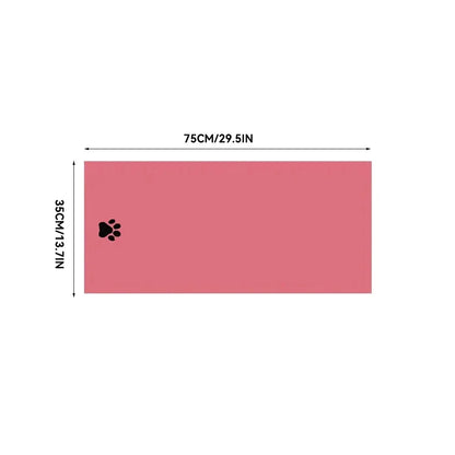 Microfiber Pet Bath Towel – Super Soft & Absorbent for Cats & Dogs
