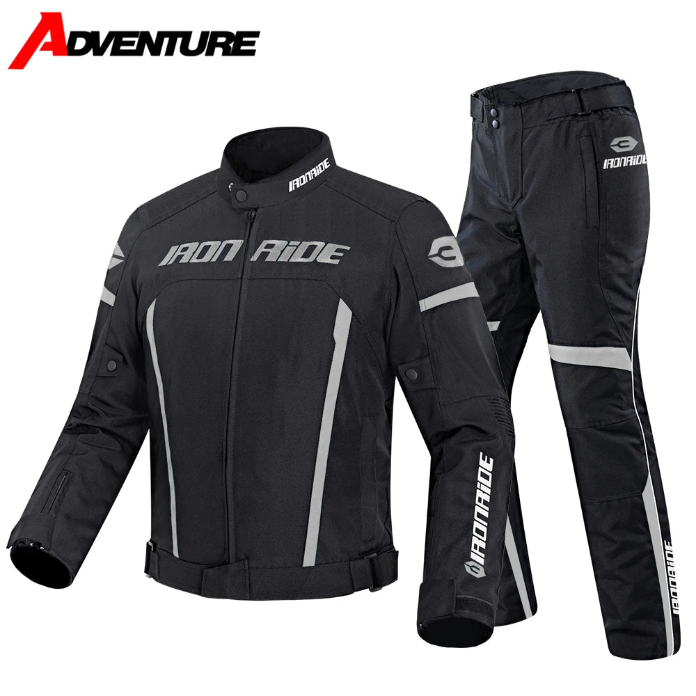 Waterproof Motorcycle Jacket & Riding Pants – Windproof Protective Motorbike Gear