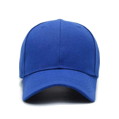 Plain Baseball Cap – Unisex Adjustable Snapback Dad Hat
