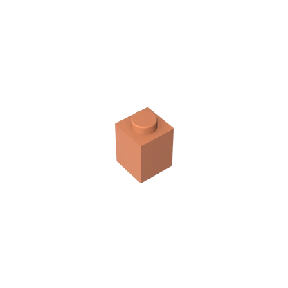 GoBricks 1x1 Brick – LEGO Compatible Building Block (GDS-531)
