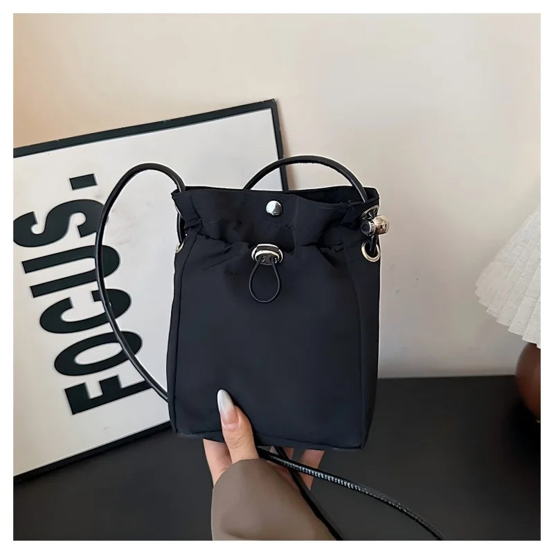 Mini Nylon Crossbody Bag Women's Phone Purse