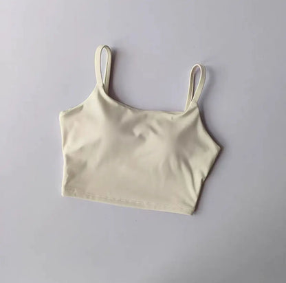 Women's Push-Up Sports Bra with Fixed Removable Pads