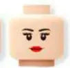 DIY Minifigure Print Heads – 10 Pcs LEGO-Compatible Assorted Faces