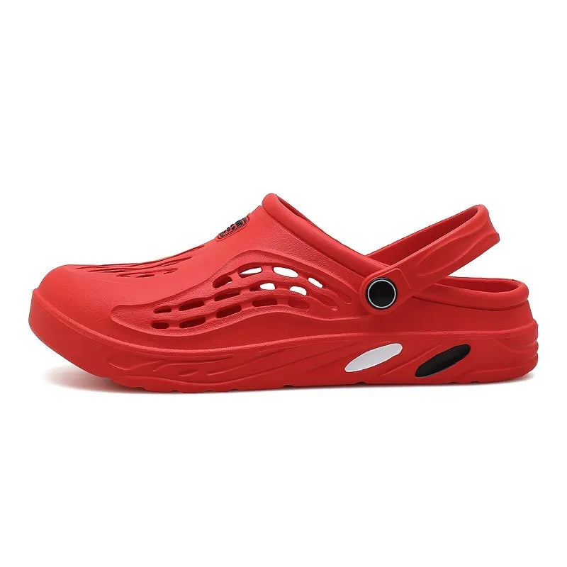 Summer Men Sandals Light Eva S Casual Shoes Hole Clogs Lovers Home Garden Outdoor Male Beach Flat
