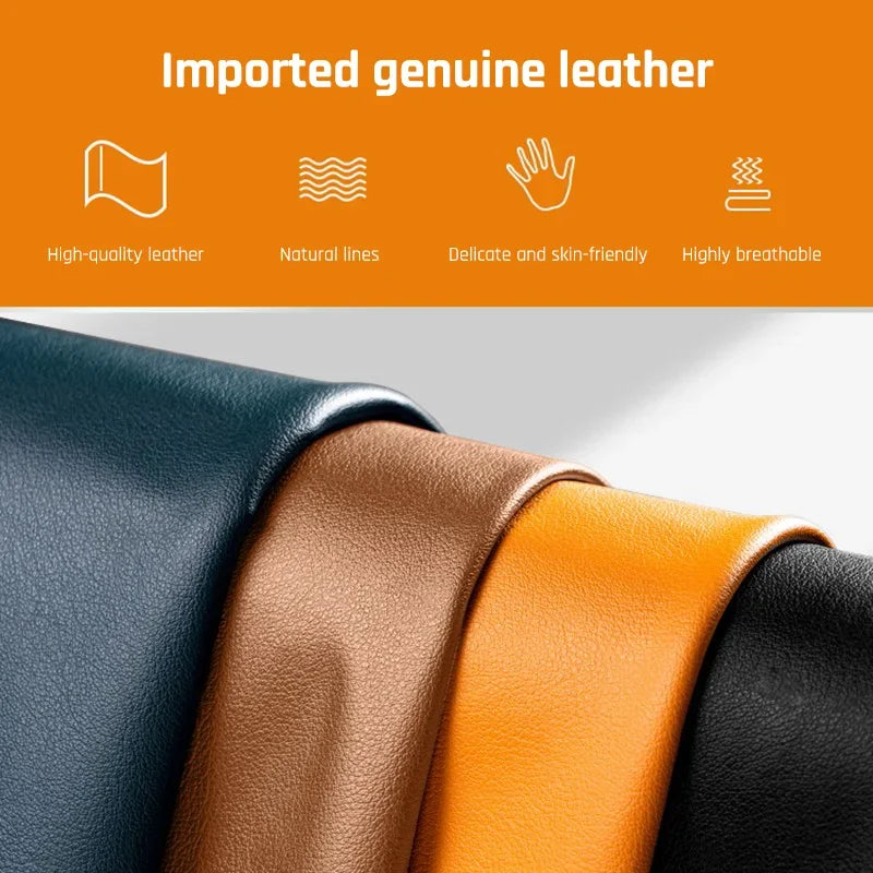 Original Leather Wireless Charging Animation Cases Iphone 16 15 14 13 Pro Max Magsafe Phone Case