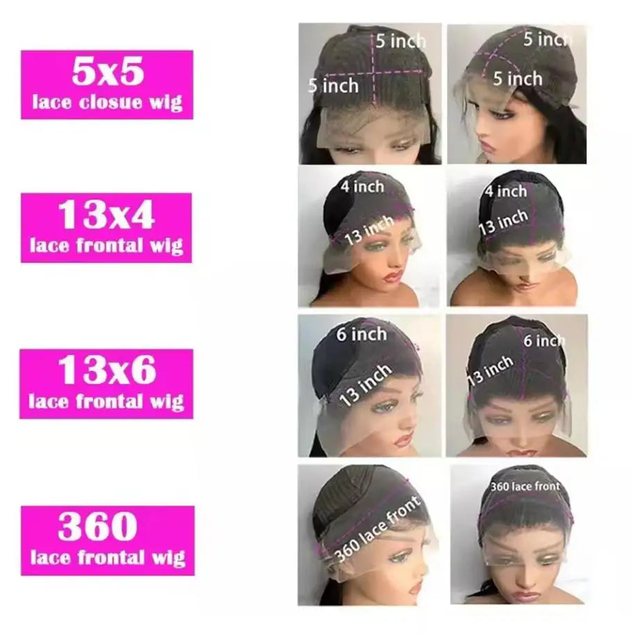 40 42 Inches Silky Smooth Natural Black Body Wave Virgin Lace Wig 16 13x6 Wide Hd Front 13x4 Daily