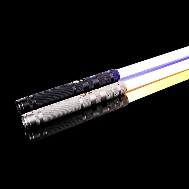 RGB Lightsaber with Metal Handle – 16-Color LED, Sound Effects & Dueling Blade
