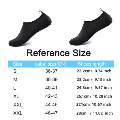 Water Shoes Unisex Quick-Dry Beach Aqua Socks – Anti-Slip