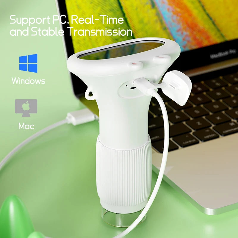Kids Digital Microscope 1000x – 200MP LED with Photo & Video