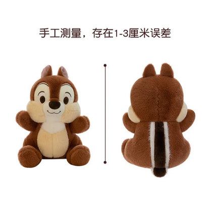 Chip 'n' Dale Squirrel Plush Toy 9.8in – Kawaii Stuffed Doll Gift