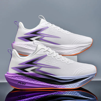 Carbon Plate Running Shoes – Lightweight Breathable Sneakers for Men & Women