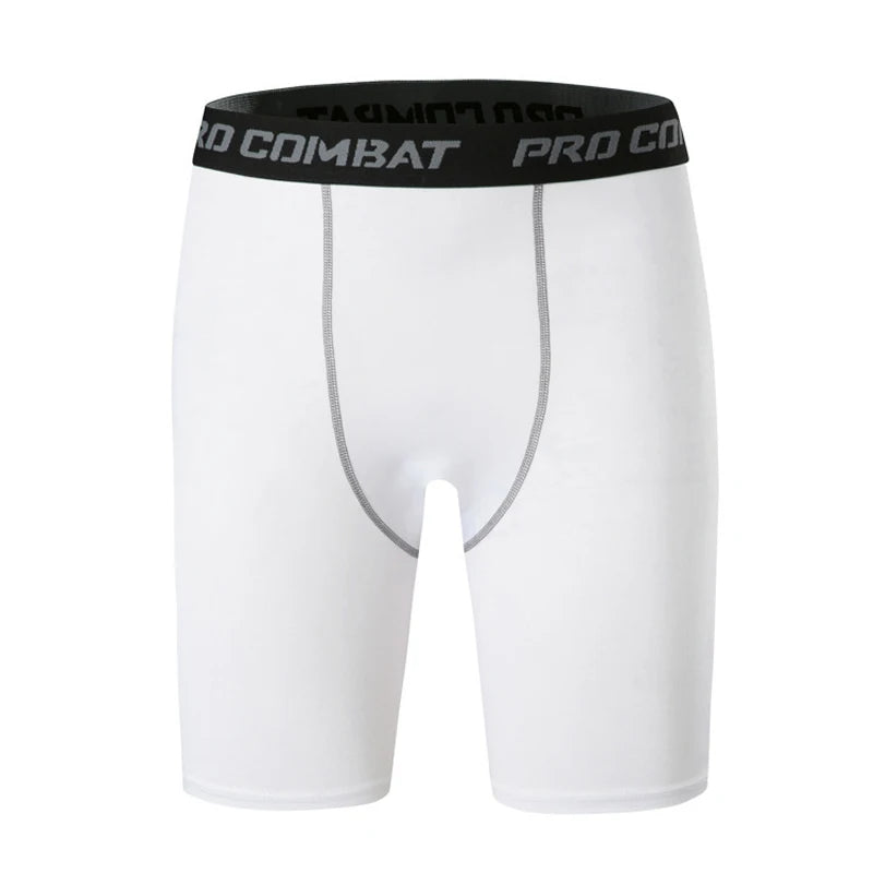 Men's Quick-Dry Compression Athletic Shorts – Moisture-Wicking Boxer Briefs