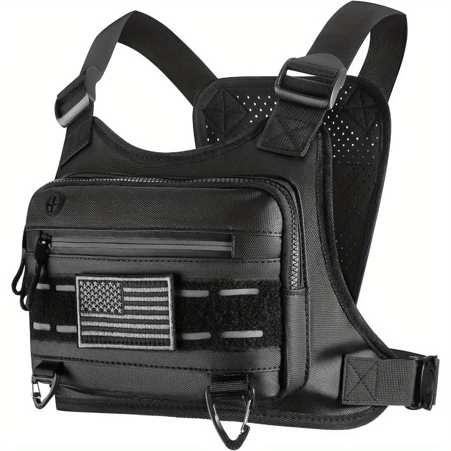 Tactical Chest Bag – Outdoor Vest Pack for Running & Cycling