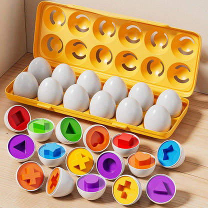 Montessori Smart Eggs Educational Toy for Toddlers 1-3
