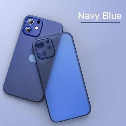 Ultra Thin Matte Phone Case Iphone 11 12 13 14 15 Plus Pro Max Mini X Xr Xsmax Slim Cover Cases