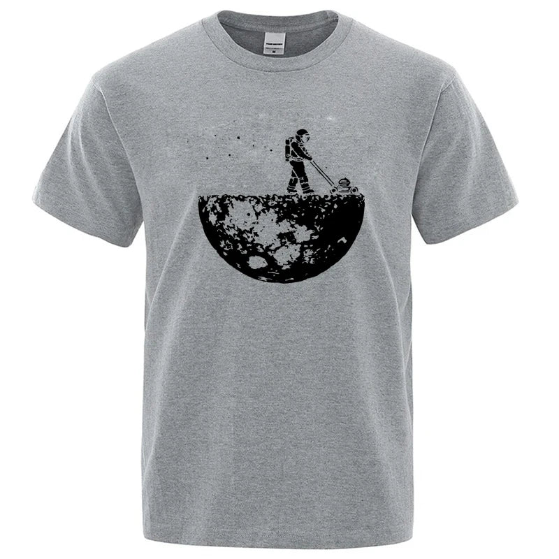 Lunar Cleaner Graphic T Shirt Funny Cotton Blend Tee
