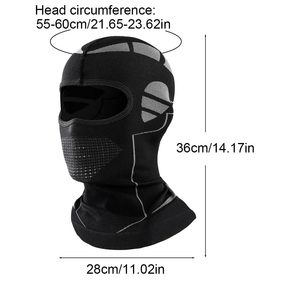 Balaclava Full Face Mask – Winter Ski Cycling Hood