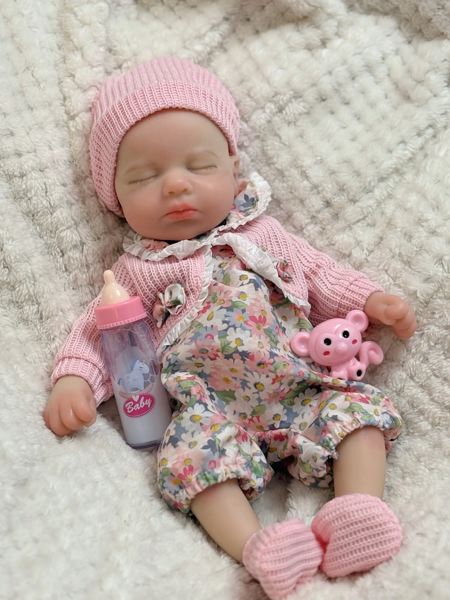 Reborn Baby Doll – Full Body Soft Silicone Realistic Newborn