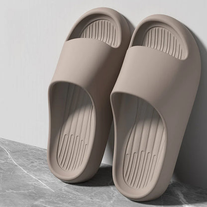 Big Size 50 51 Summer Slippers Men Women Eva Lightweight Open Toe Quick Dry Home Slides Flat Sandals