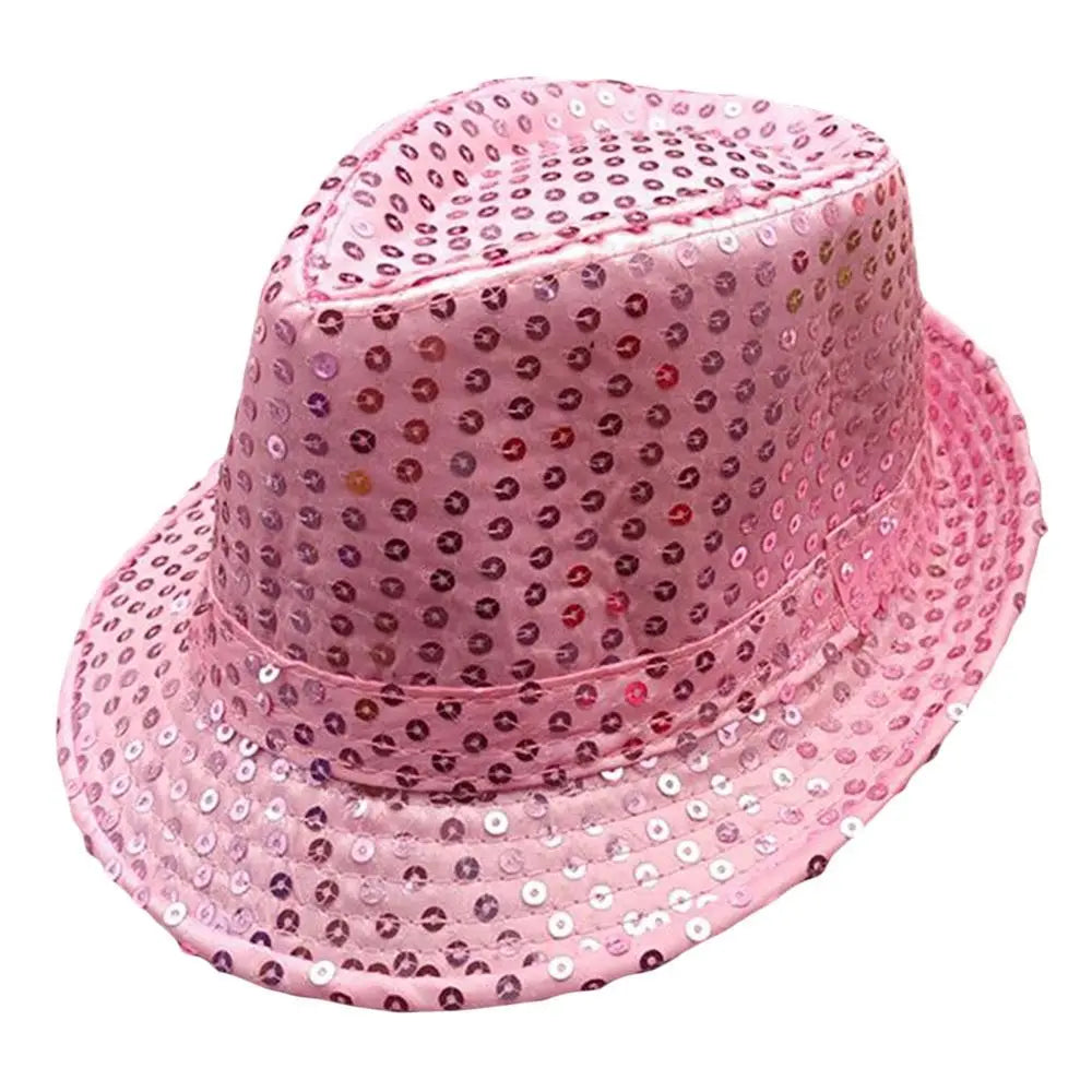 Sequin Jazz Fedora Hat – Party, Dance & Cosplay