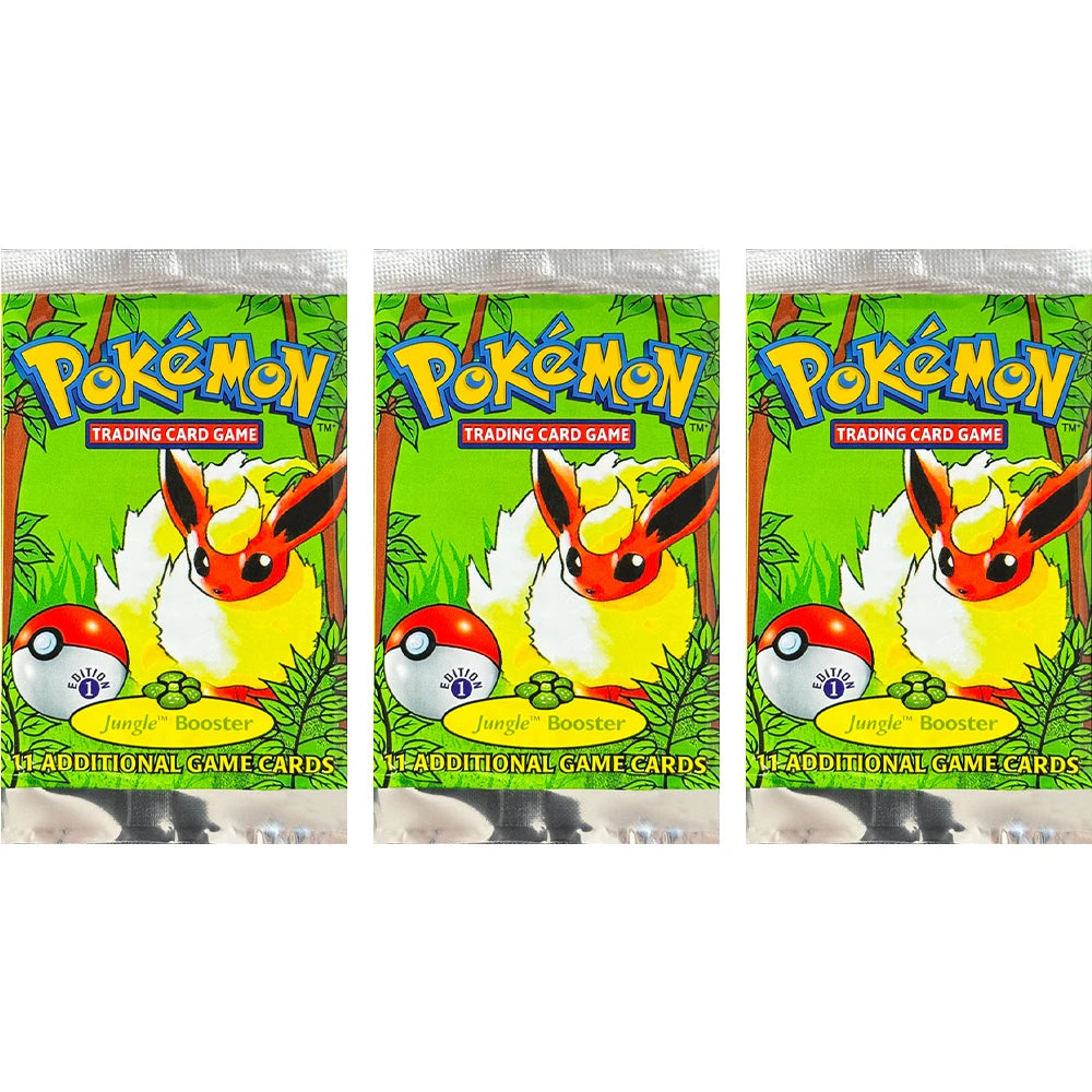 Pokemon TCG Vintage Booster Packs – Base Set, Jungle & Fossil