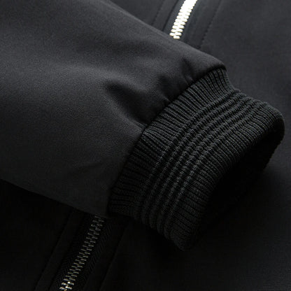 Men's Slim Fit Bomber Jacket – Lightweight Windbreaker Coat