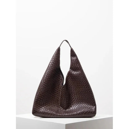 Women's Retro Hobo Tote Bag – Large Capacity Shoulder Bag