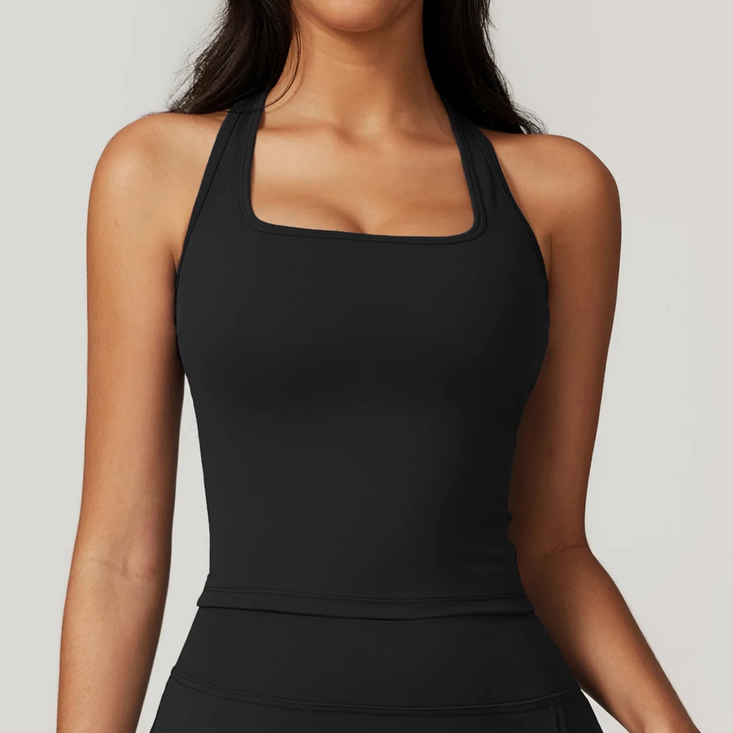 Women's Shockproof Yoga Tank Top - Quick-Dry Gym Vest