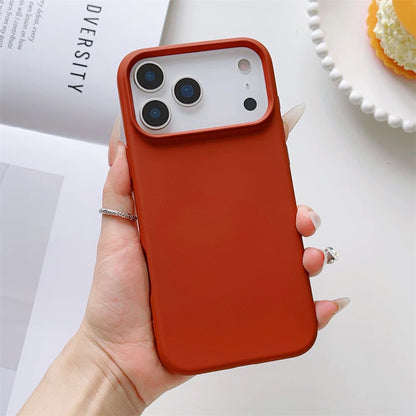 Matte Candy Color Phone Case Iphone 17 Air 16 16e 15 Pro Max Liquid Silicone Shockproof Protection