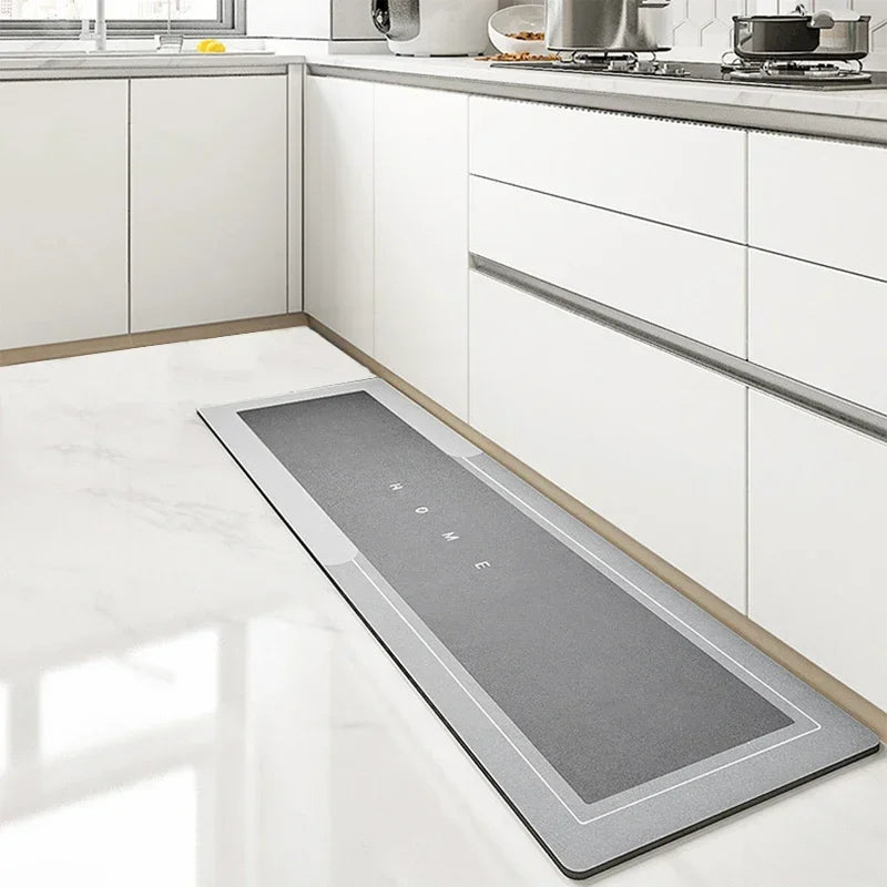 Diatomite Kitchen Mat – Non-Slip Super Absorbent Floor Rug