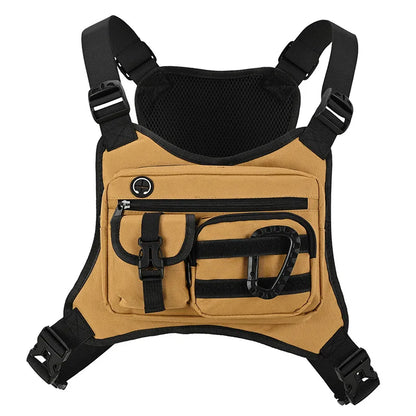 Tactical Chest Bag – Men's Outdoor Vest Rig with Multi-Pockets