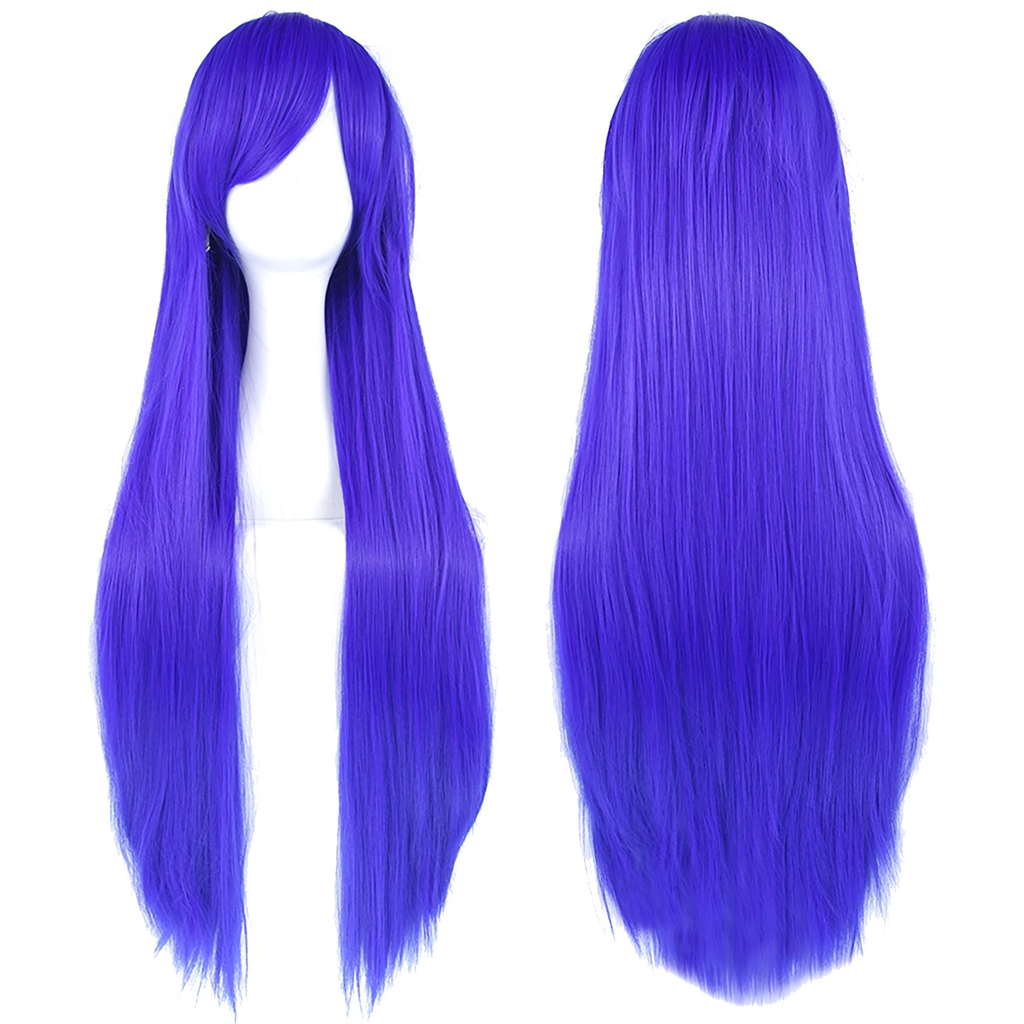 32 Inch Long Straight Synthetic Wig – Cosplay & Party, 36 Colors