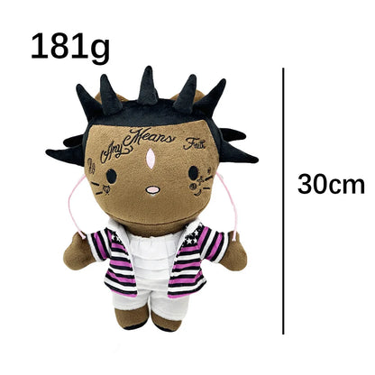 Hip-Hop Cat Plush Toy Doll – Rapper Style Stuffed Animal